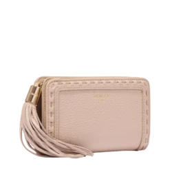 Femme Lancel Portefeuille rectangulaire compact zippé