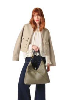 Femme Lancel Sac hobo zippé