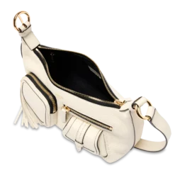 Femme Lancel SAC PORTE CROISE ZIPPE MULTIPOCHES S